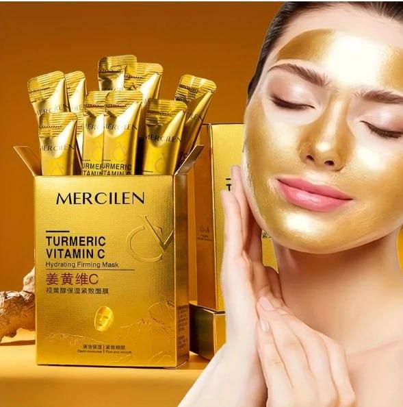 Glow in 10 Days – Turmeric Vitamin C Firming Mask Set