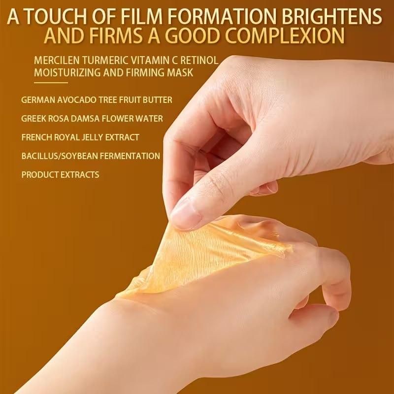 Glow in 10 Days – Turmeric Vitamin C Firming Mask Set