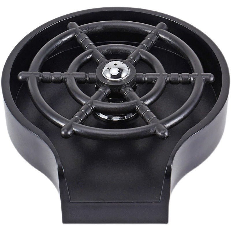 Bar Counter Cup Washer Sink High - pressure Spray Automatic Faucet Coffee Pitcher Wash Cup Tool Kitchen - Phetram