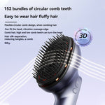 Electric Massage Brush - 1 Pc, 3 X 1.2ml Hair Oil Bottles, Multi-function Scalp Massage Comb, Can Hold Hair Oils 4