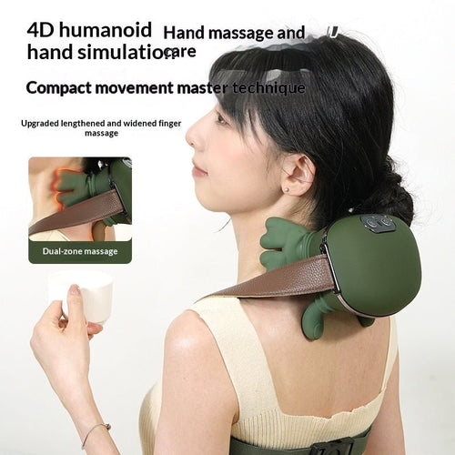 Electric Neck & Shoulder Massager — Instant Pain Relief | Deep Kneading Wireless Shawl | Used By 50,000+ Customers
