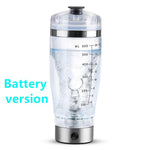 Electric Protein Shake Stirrer USB Shake Bottle Milk Coffee Blender Kettle Sports And Fitness Charging Electric Shaker Cup 2