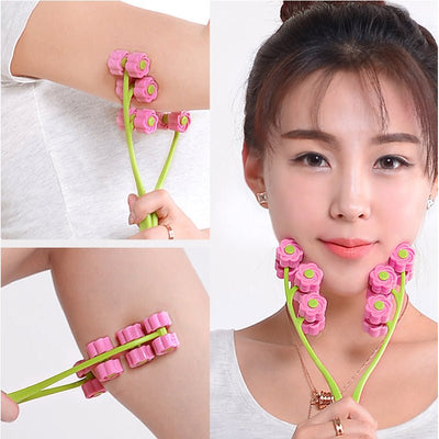 Face Roller Massager — Reduce Puffiness & Lift Skin in 5 Minutes