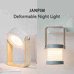 Foldable Touch Dimmable Reading LED Night Light Portable Lantern Lamp USB Rechargeable For Home Decor 4
