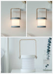 Foldable Touch Dimmable Reading LED Night Light Portable Lantern Lamp USB Rechargeable For Home Decor 5