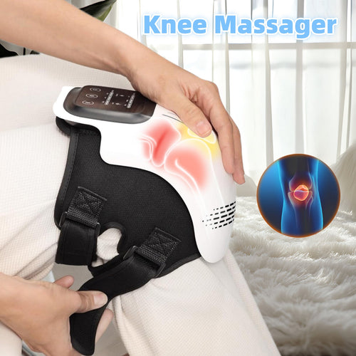 Electric Knee Massager — Infrared Heat & Pain Relief Therapy